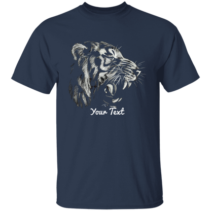 Black  And White Tiger Personalized Shirt | Personalized Sweatshirt | Hoodies