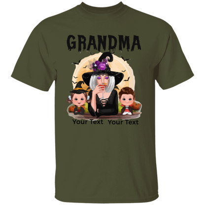 Grandma Halloween T-Shirt | Sweatshirt, Personalized Gift For Grandma