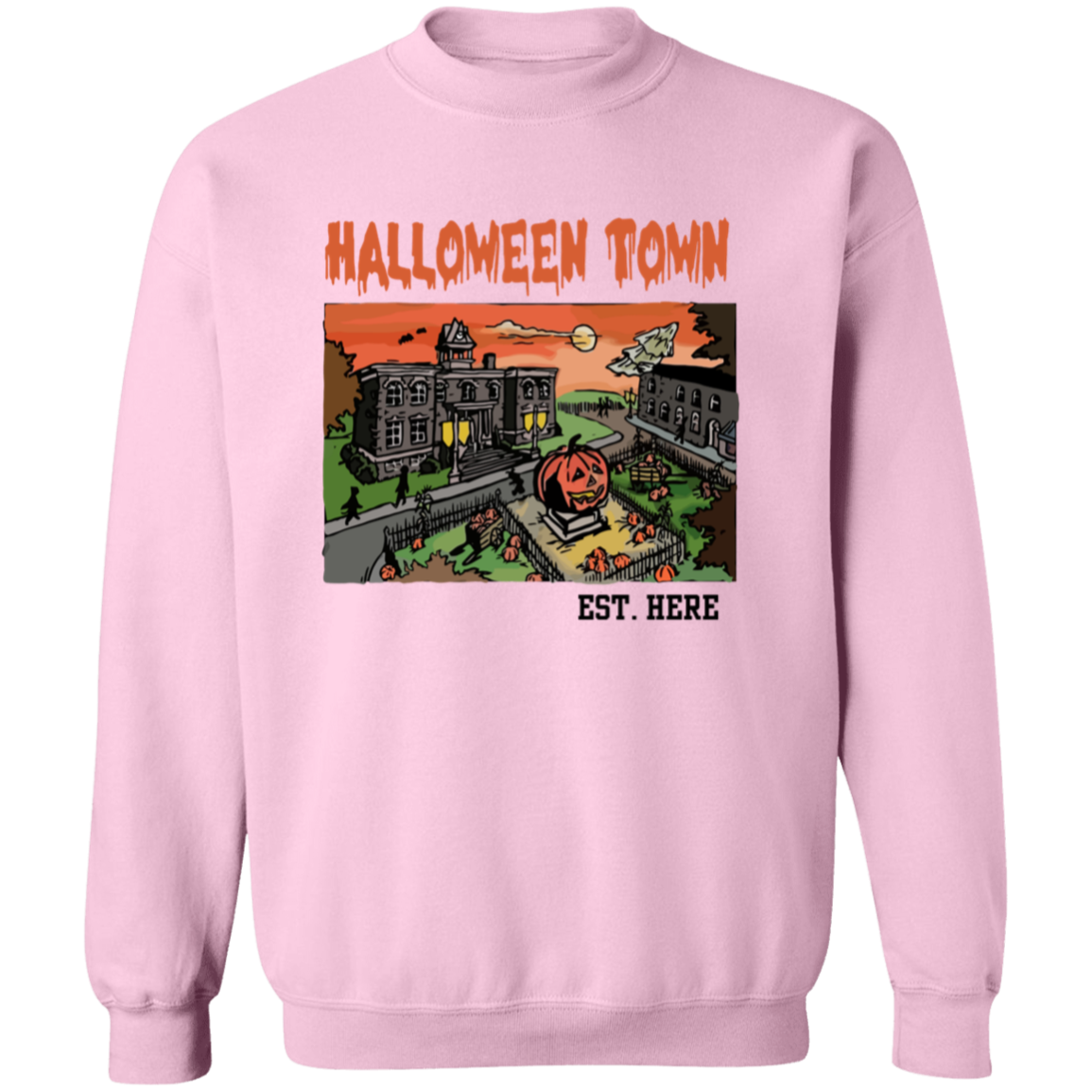 Halloween Town Shirt, Halloween Sweatshirt, Gift For Her, Gift For Him