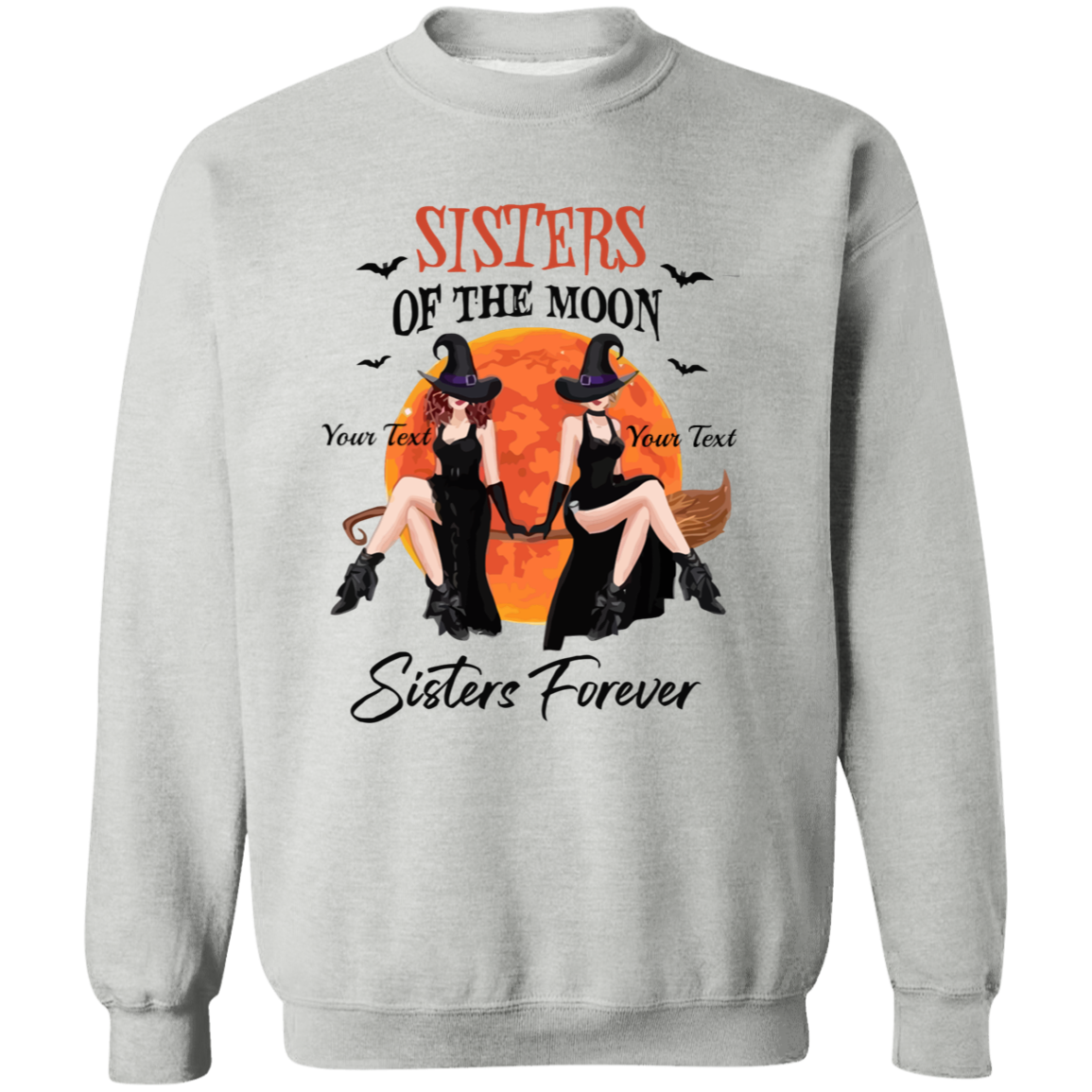 Sister Of The Moon Halloween Shirt | Halloween Sweatshirt, Soul sister gift, Gift For Sister