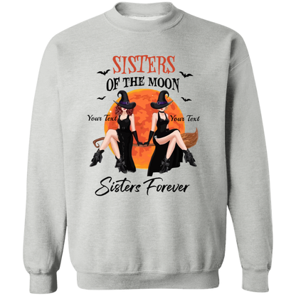 Sister Of The Moon Halloween Shirt | Halloween Sweatshirt, Soul sister gift, Gift For Sister