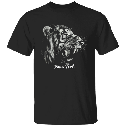 Black  And White Tiger Personalized Shirt | Personalized Sweatshirt | Hoodies