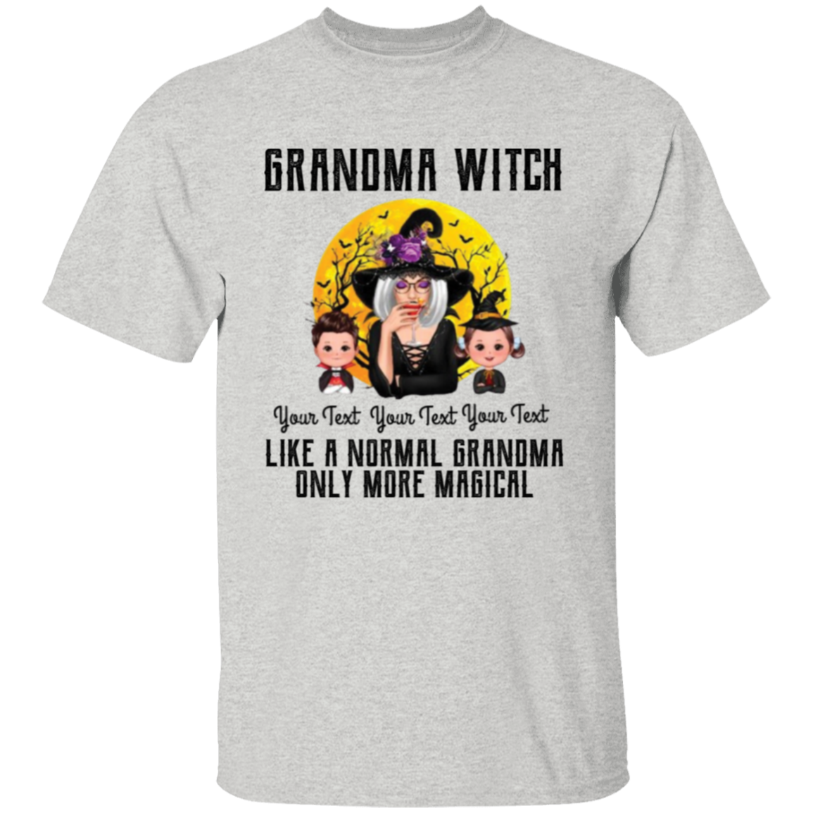 Grandma Witch Halloween T-Shirt | Sweatshirt