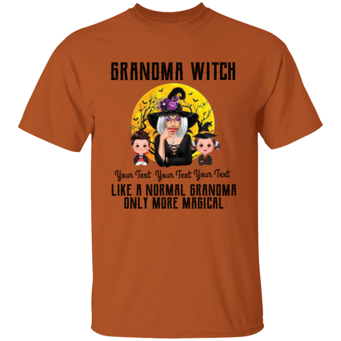 Grandma Witch Halloween T-Shirt | Sweatshirt