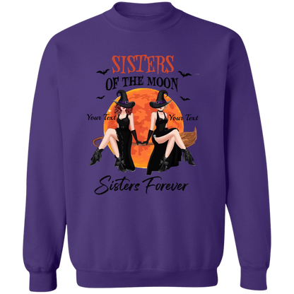 Sister Of The Moon Halloween Shirt | Halloween Sweatshirt, Soul sister gift, Gift For Sister