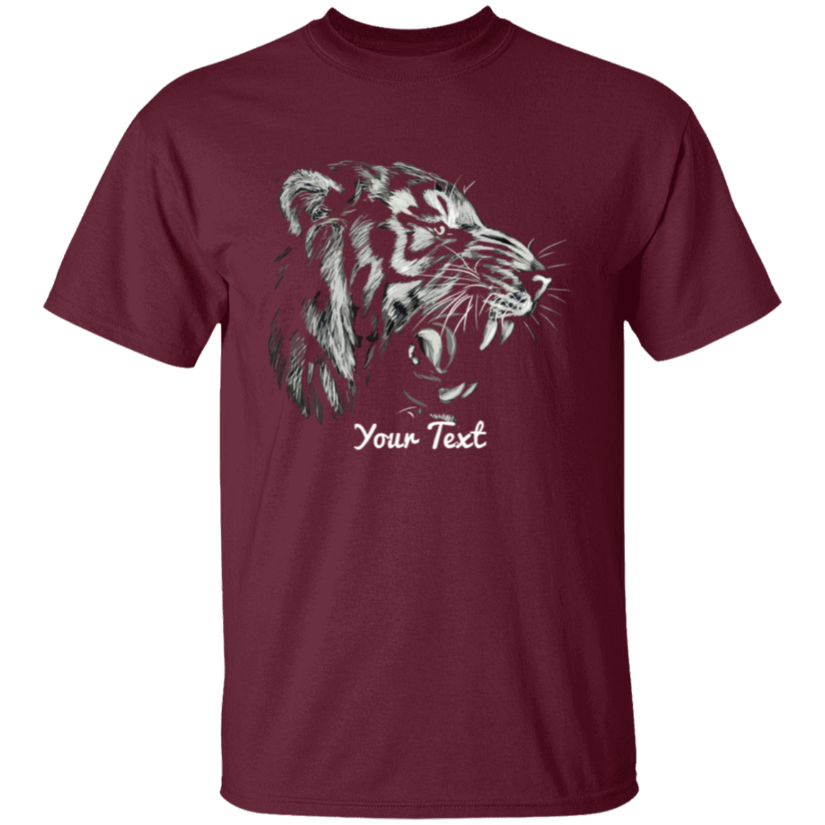 Black  And White Tiger Personalized Shirt | Personalized Sweatshirt | Hoodies