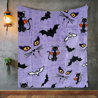 Cute & Spooky Halloween Blanket | Halloween Gift